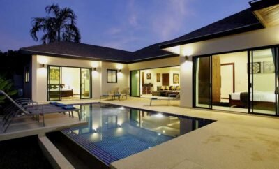 villa de 4 chambres à louer Nai Harn